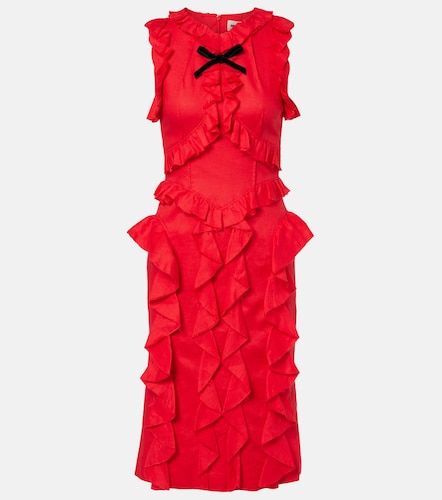 Shushu/Tong Robe midi en lin - Shushu/Tong - Modalova
