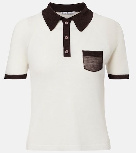 Acne Studios Polo semi-transparent - Acne Studios - Modalova