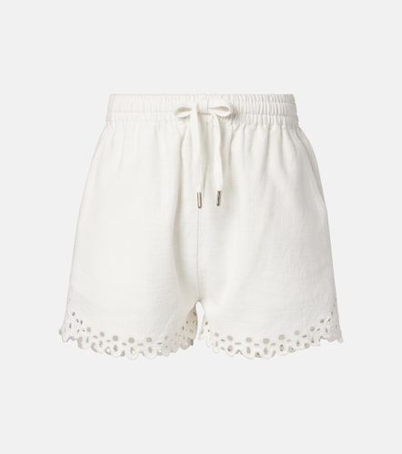 Short Balyme brodé en coton - Marant Etoile - Modalova