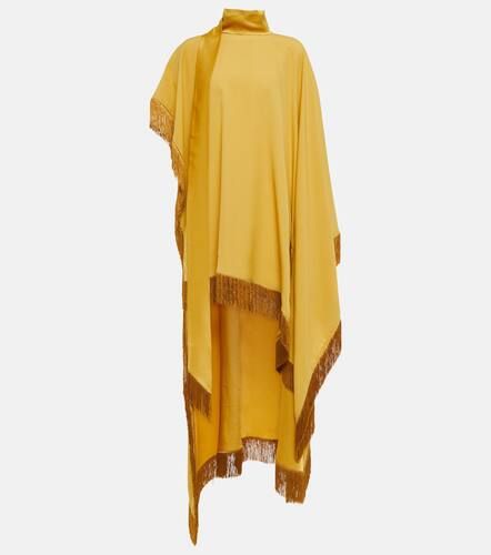 Cafetan Fringed California en crêpe - Taller Marmo - Modalova