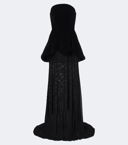 David Koma Robe longue bustier - David Koma - Modalova