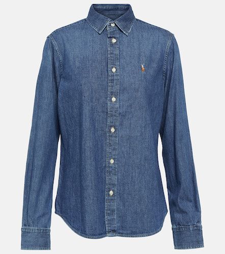 Chemise brodée en jean - Polo Ralph Lauren - Modalova