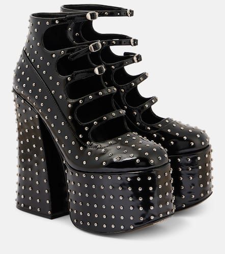 Escarpins Kiki  plateau en cuir  ornements - Marc Jacobs - Modalova