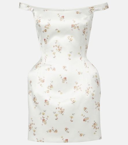 Robe en soie à encolure bardot - Magda Butrym - Modalova