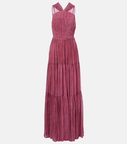 Robe longue Freesia en soie - Ulla Johnson - Modalova