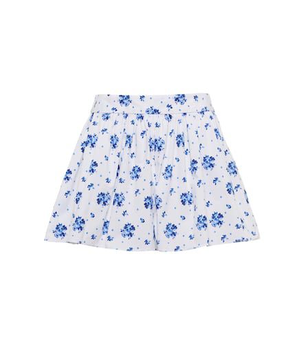 Short Teagen en coton mélangé à fleurs - Caroline Constas - Modalova