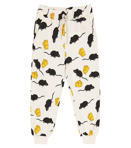 Pantalon de survêtement imprimé en coton - Mini Rodini - Modalova