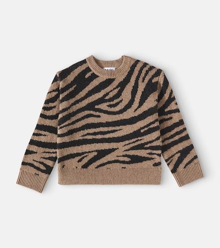 Pull Gerda en laine mélangée à imprimé zébré - Molo - Modalova