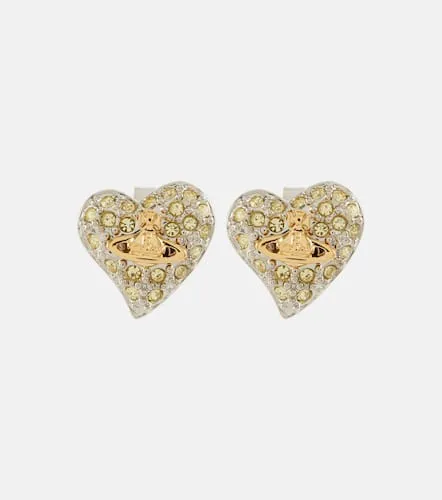 Boucles d’oreilles Heart à ornements - Vivienne Westwood - Modalova