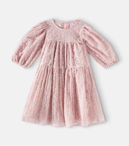 Robe brodée en coton mélangé - Petite Amalie - Modalova