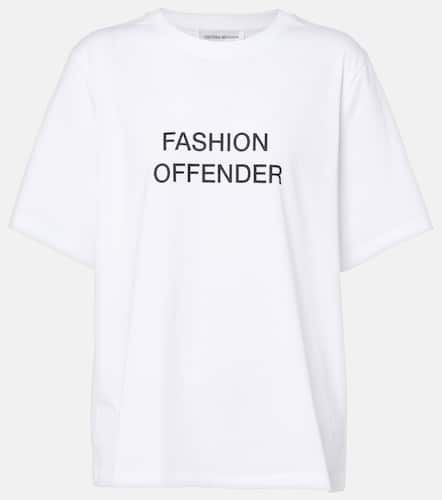 T-shirt imprimé en coton - Victoria Beckham - Modalova