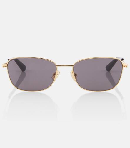 Lunettes de soleil rectangulaires - Bottega Veneta - Modalova