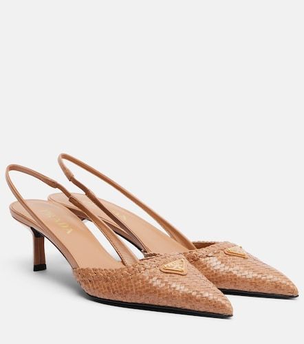 Prada Escarpins slingback en cuir - Prada - Modalova