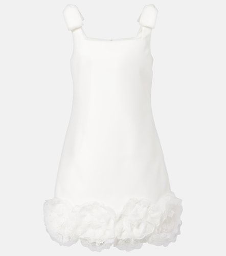 Robe de mariée en crêpe à fleurs - Self-Portrait - Modalova