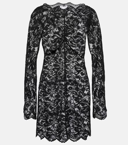 Rabanne Robe en dentelle à fleurs - Rabanne - Modalova