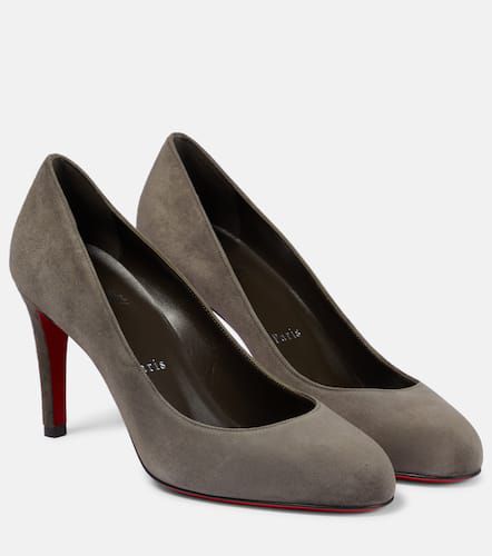 Escarpins Pumppie 85 en daim - Christian Louboutin - Modalova