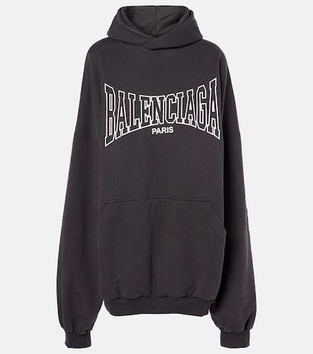 Sweat-shirt en coton à logo - Balenciaga - Modalova