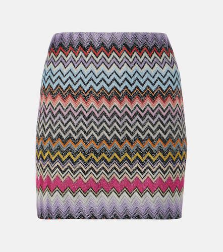 Missoni Mini-jupe Zig Zag en lamé - Missoni - Modalova