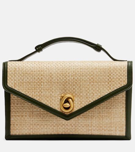 Sac à main Knot Lock Medium en raphia - Bottega Veneta - Modalova