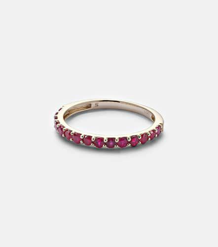 Bague Forever Birthstone en or 14 ct et rubis - Stone and Strand - Modalova