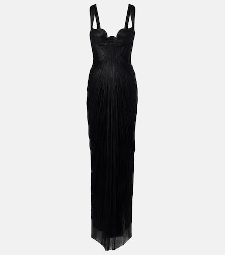 Robe longue Anais en soie - Maria Lucia Hohan - Modalova