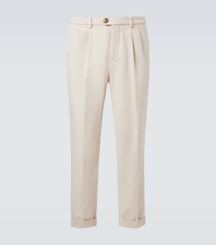 Pantalon chino en coton - Brunello Cucinelli - Modalova