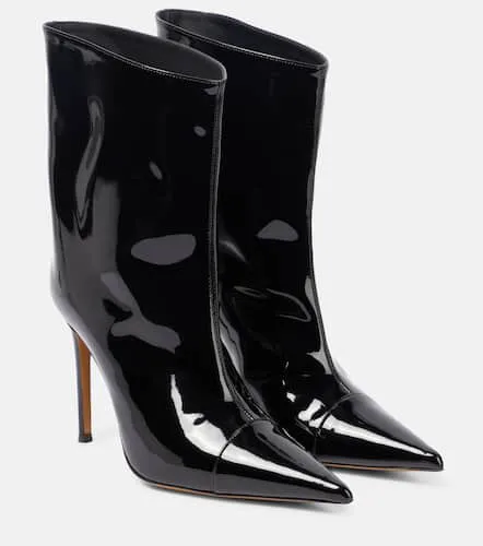 Bottines en cuir verni - Alexandre Vauthier - Modalova