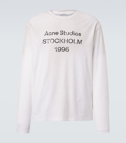 T-shirt en jersey à logo - Acne Studios - Modalova