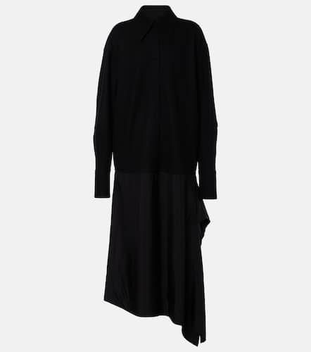 Robe chemise asymétrique en laine - Jil Sander - Modalova