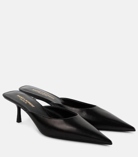 Mules Barbara 55 en cuir - Saint Laurent - Modalova