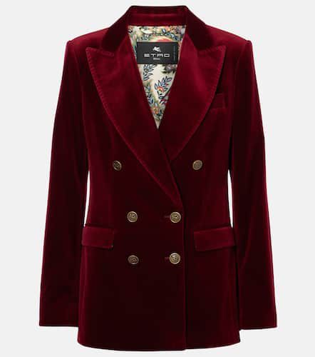 Etro Blazer en velours de coton - Etro - Modalova