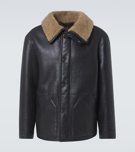 Lemaire Veste en cuir et shearling - Lemaire - Modalova