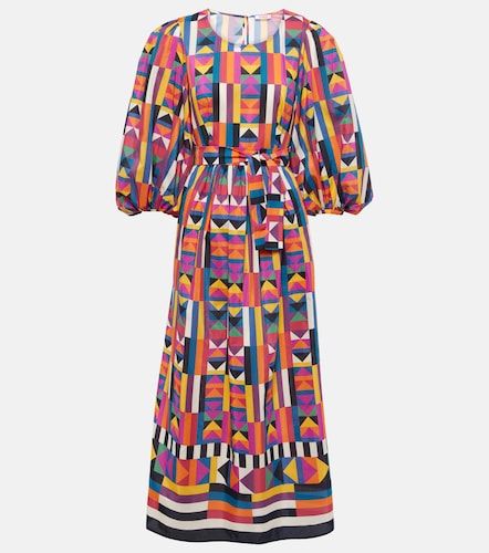 Robe Multiple en coton et soie à imprimé - Eres - Modalova