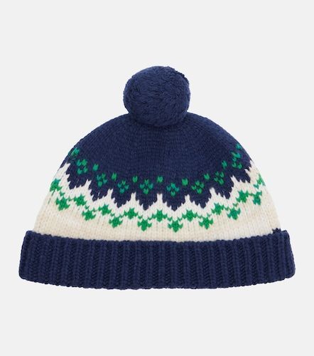 Bonnet Fair Isle en laine vierge - Miu Miu - Modalova