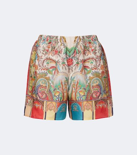 Short en soie à motif cachemire - Etro - Modalova