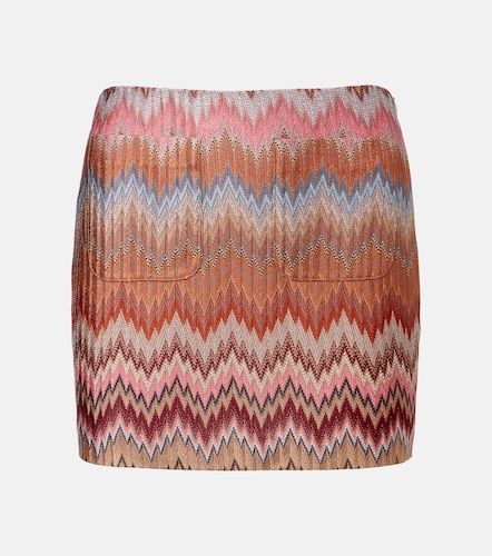Missoni Mini-jupe Zigzag en lamé - Missoni - Modalova
