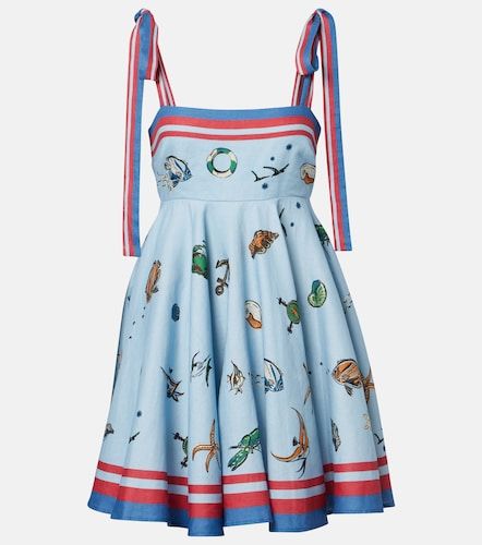 Alémais Robe en lin imprimée - Alemais - Modalova