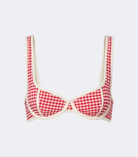 Haut de bikini Romy à carreaux vichy - Montce - Modalova