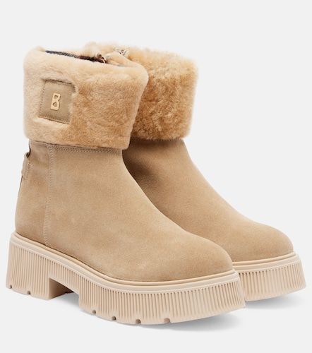 Bottines Turin en daim et shearling - Bogner - Modalova