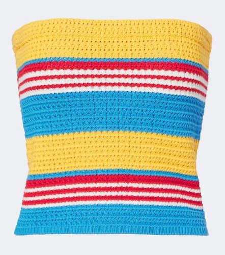 Top bandeau Tammy en coton à rayures - Posse - Modalova