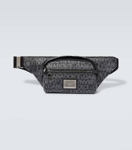 Sac ceinture Small en jacquard à logo - Dolce&Gabbana - Modalova