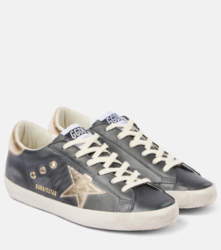 Baskets Super Star en cuir - Golden Goose - Modalova