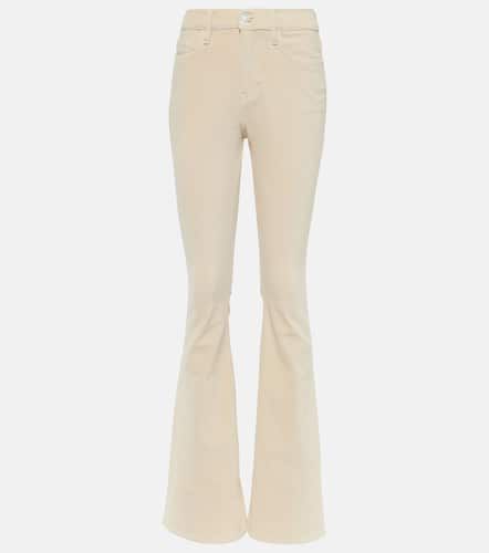 Jean flare Le High Flare Velveteen en velours - Frame - Modalova