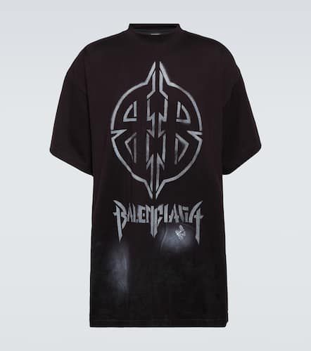 T-shirt Metal BB en coton - Balenciaga - Modalova