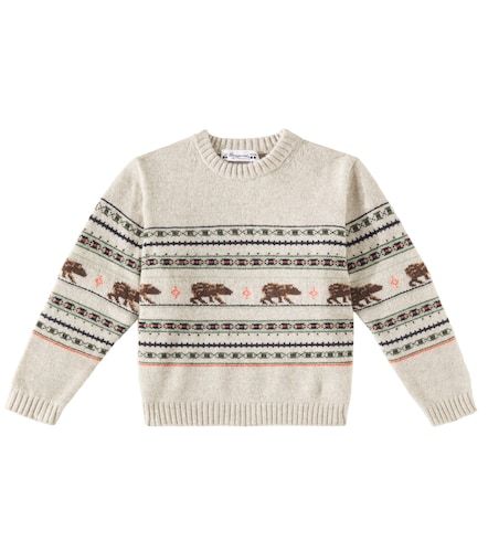 Pull Grande en laine jacquard - Bonpoint - Modalova