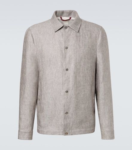 Surchemise en chanvre et lin - Brunello Cucinelli - Modalova