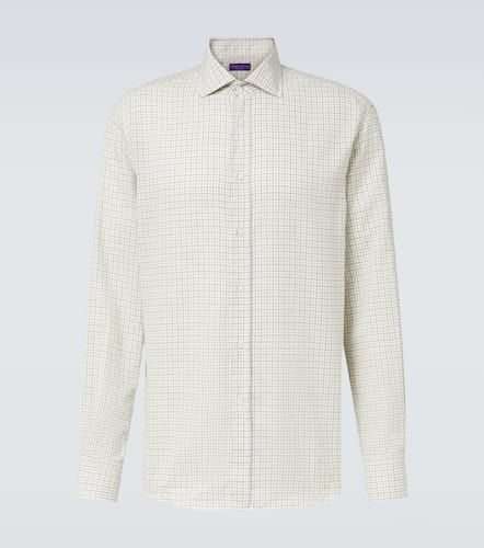 Chemise en coton à carreaux - Ralph Lauren Purple Label - Modalova