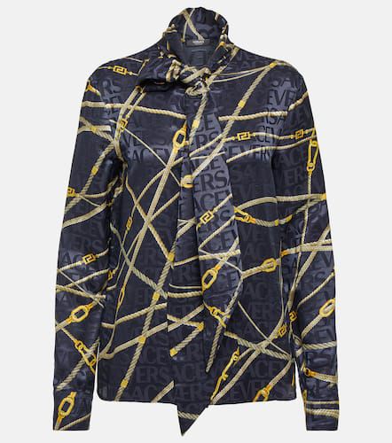 Versace Blouse Greca Nautical - Versace - Modalova