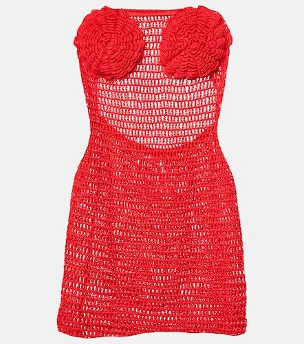 Robe bustier Camellia en crochet de coton - Anna Kosturova - Modalova