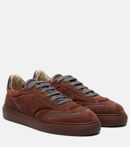 Baskets Monili en daim - Brunello Cucinelli - Modalova